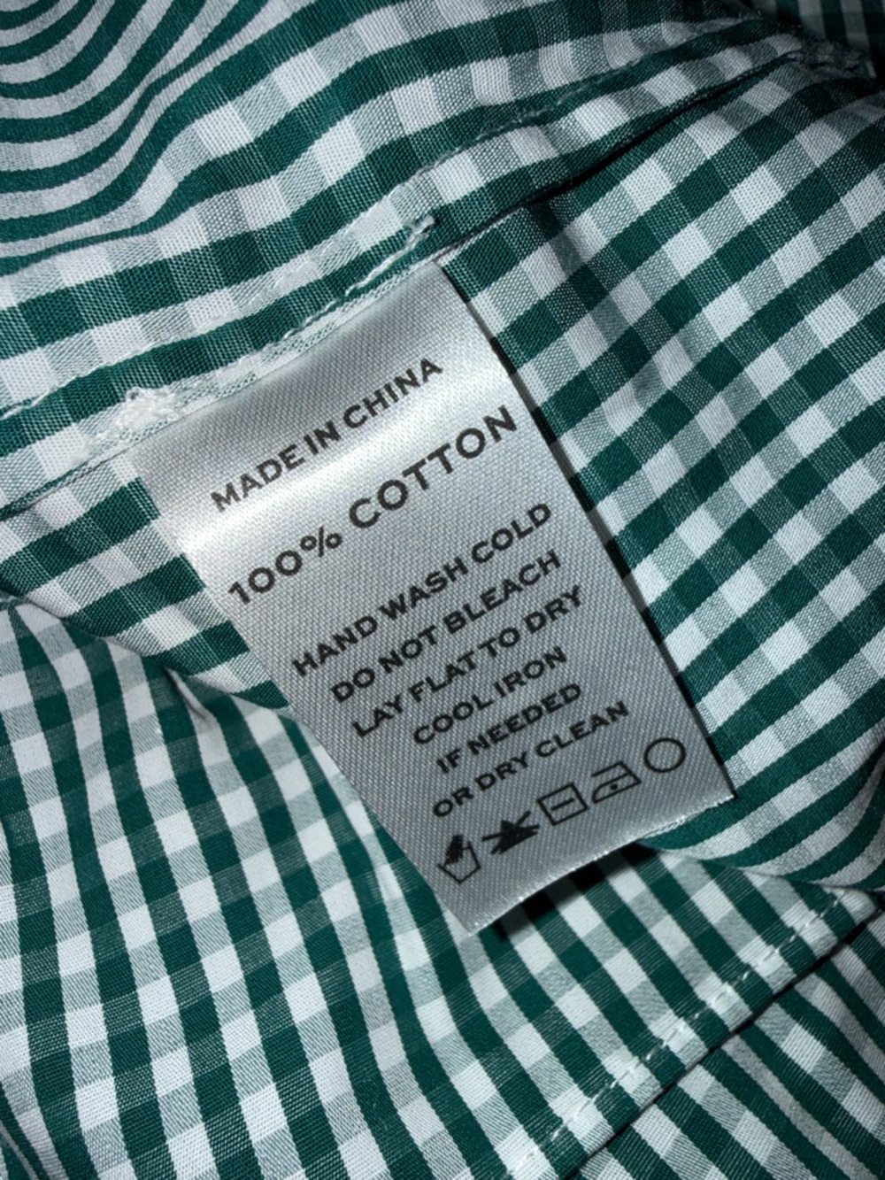 Hill House Katherine Nap Dress in Emerald Green Gingham Size Large - Picture 9 of 10
